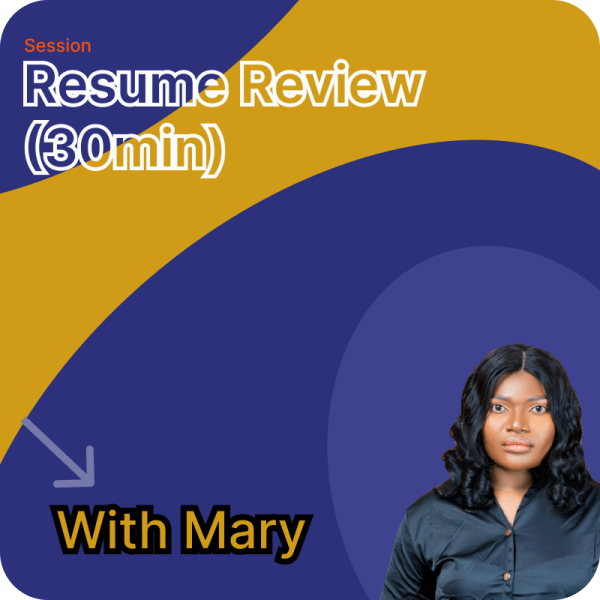 Resume Review (30min)